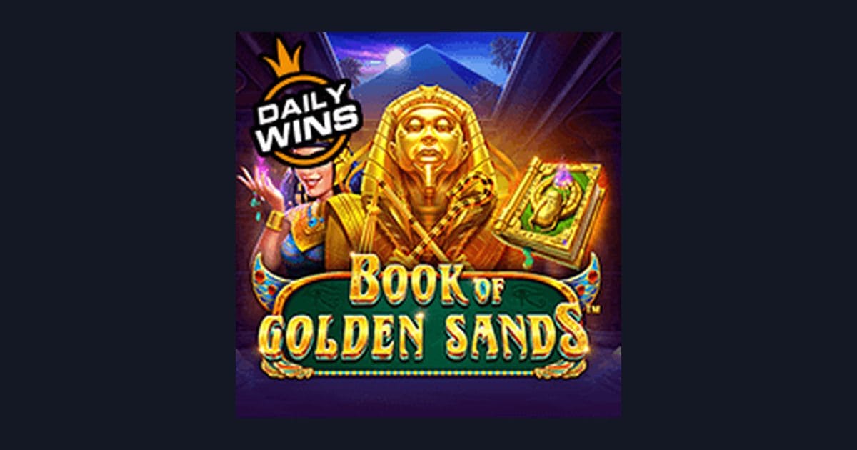 Raih Kemenangan Mudah dengan Book of Golden Sands, Slot Gacor Gampang Menang